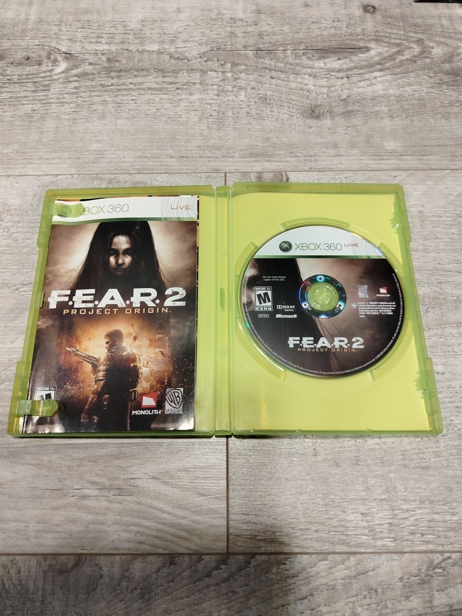 Gra fear 2 project origins Xbox 360