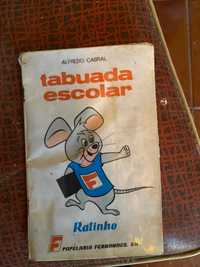 tabuada escolar de ratinho