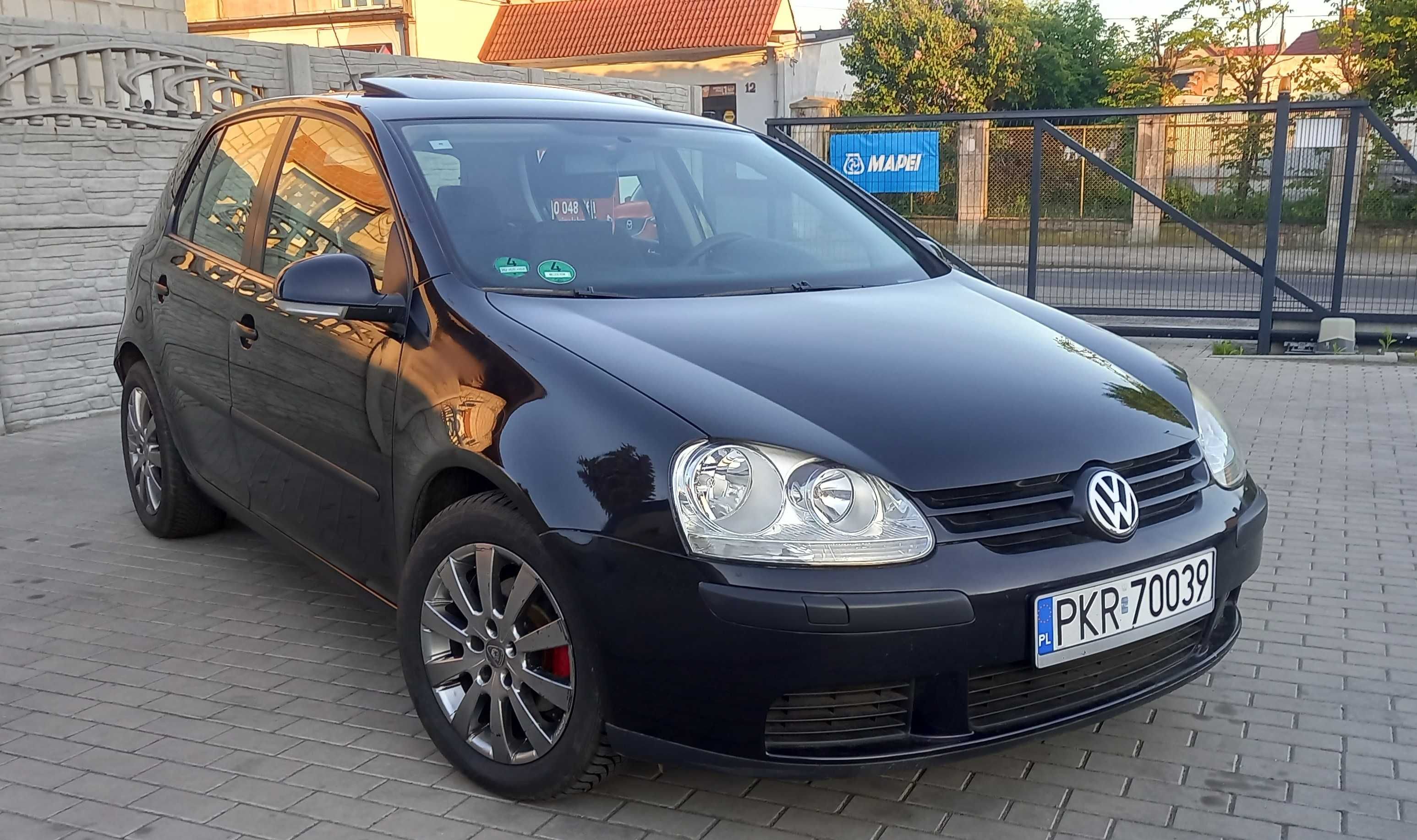 Golf V 5 drzwi 1.4 MPI Zarejestrowany Opłacony