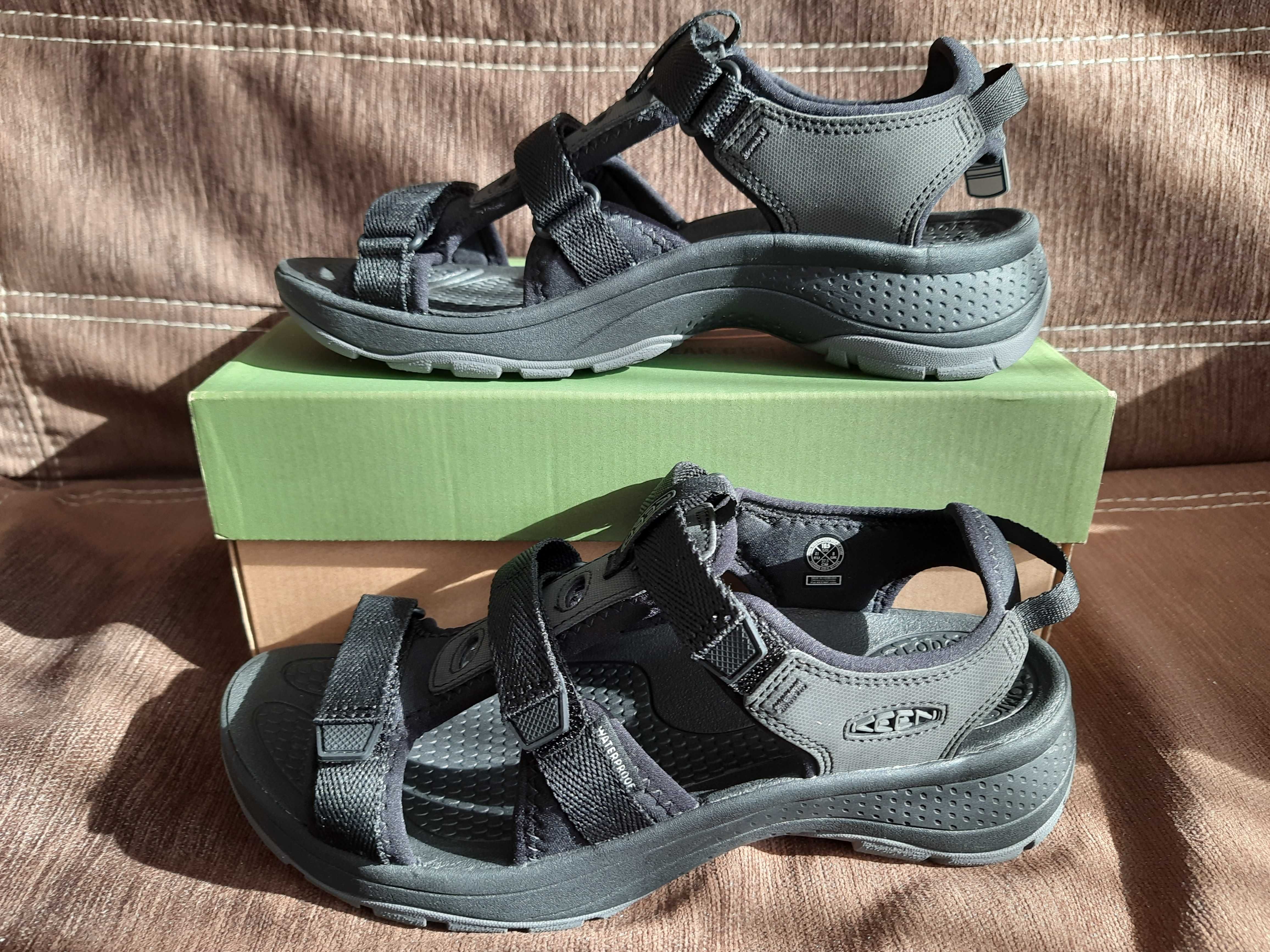 Sandały damskie KEEN Astoria West Open Toe Black/Black 41 nowe