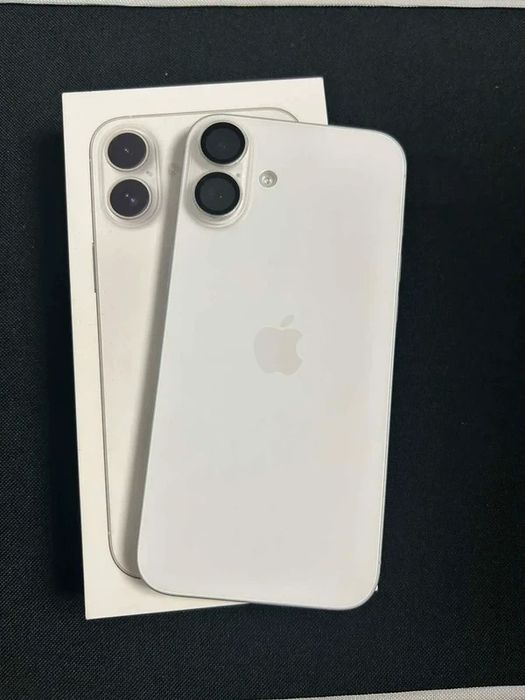 iPhone 16 plus biały