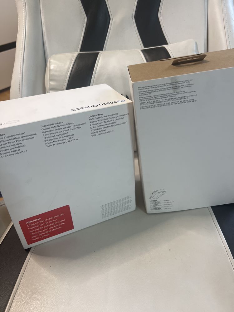 Gogle Meta Quest 3 512GB z Elite Strapem( Nowe nigdy nie otwarte)