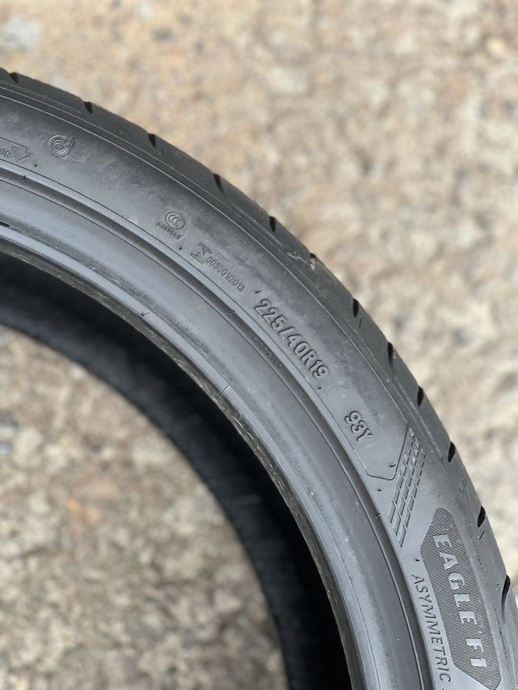 225/40 R19 Goodyear Eagle F1 asymmetric5 2021 рік 7.7 мм