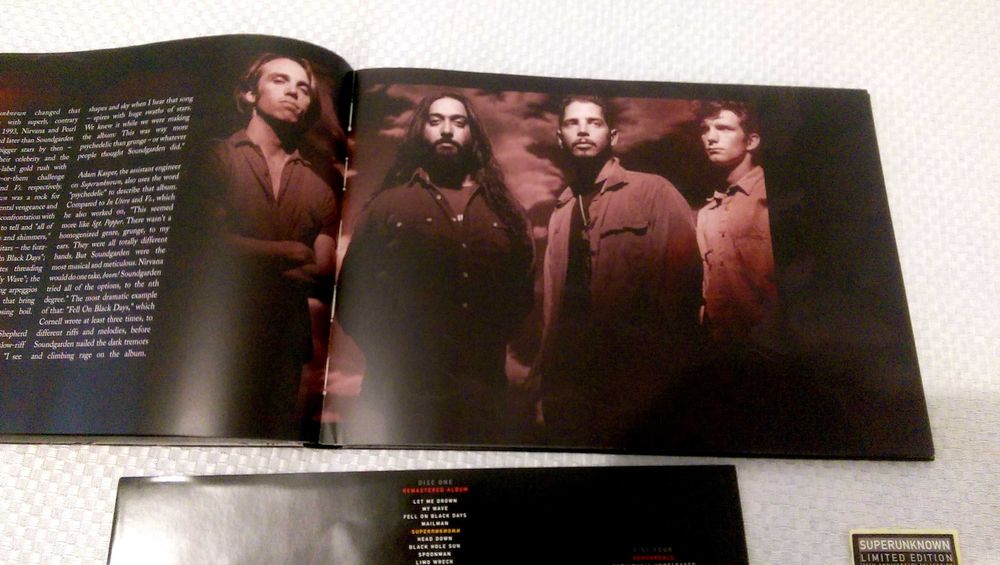 SOUNDGARDEN Superunknown - Edição Super Deluxe [4CD + Blu-ray]
