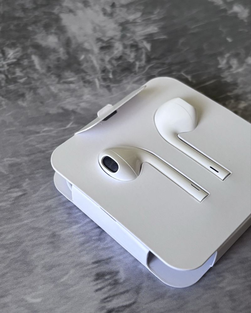 Оригинал Наушники Apple EarPods 3.5mm Проводные ЭирПодс для Айфона