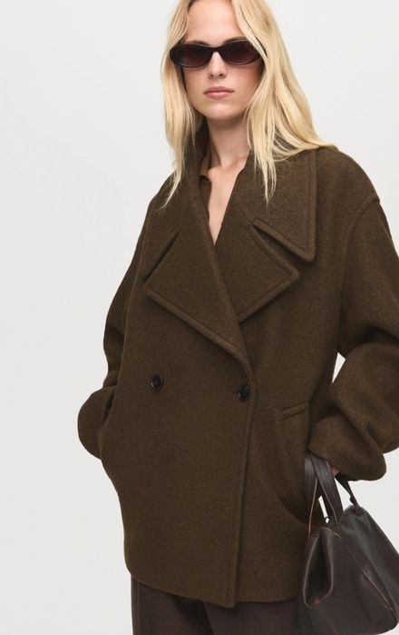 Пальто оверсайз ,mango,розмір xl