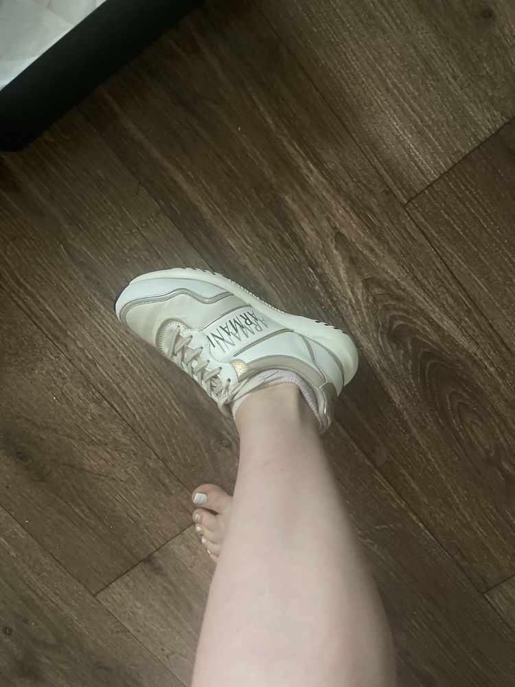 Продам кроссовки Armani! Оригинал! Недорого! Коробка!Полный комплект!