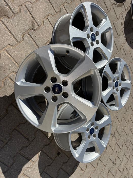Alufelgi 17 Ford 5x108 Mondeo czujniki ciśnienia Kuga Focus S-Max C-Ma