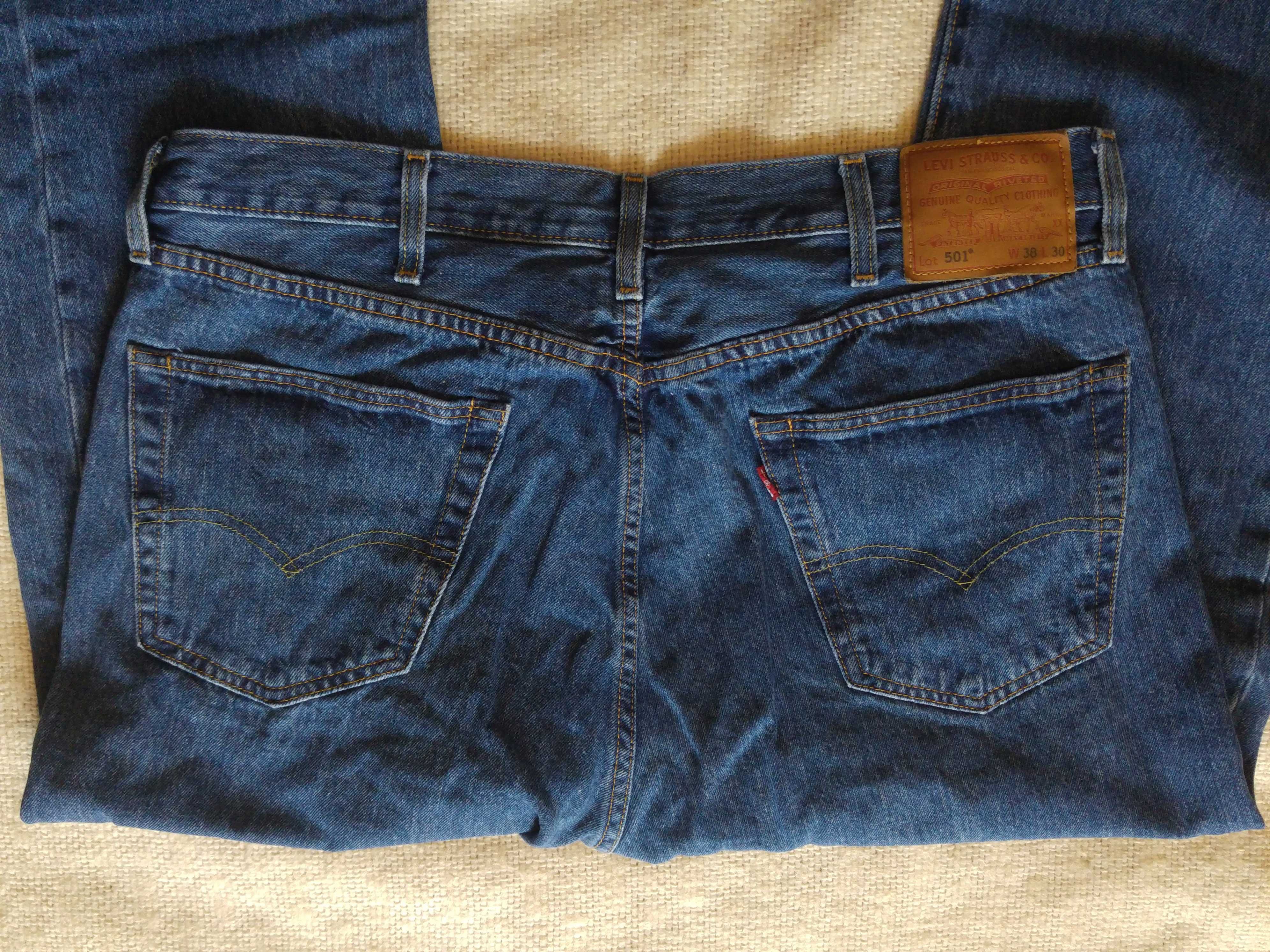 Spodnie jeans męskie Levis