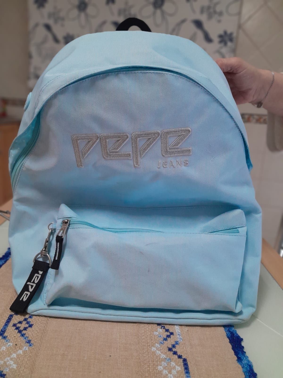 Mochila Azul claro PePe Jeans