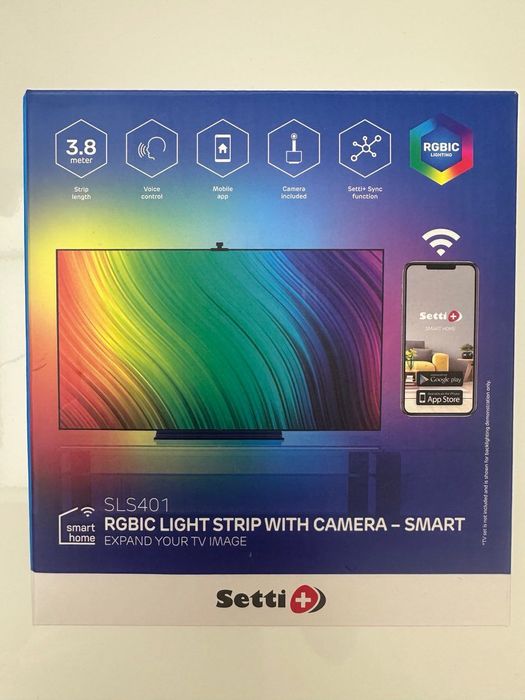 Podświetlenie LED z kamerą – SMART Setti+ (NOWE)