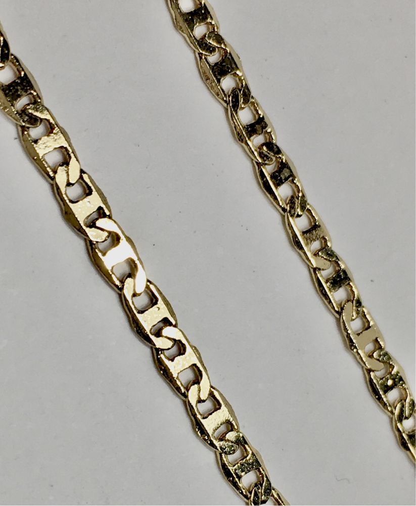 Złoty męski łańcuszek GUCCI•pozłacany wybita próba  0,750 18k