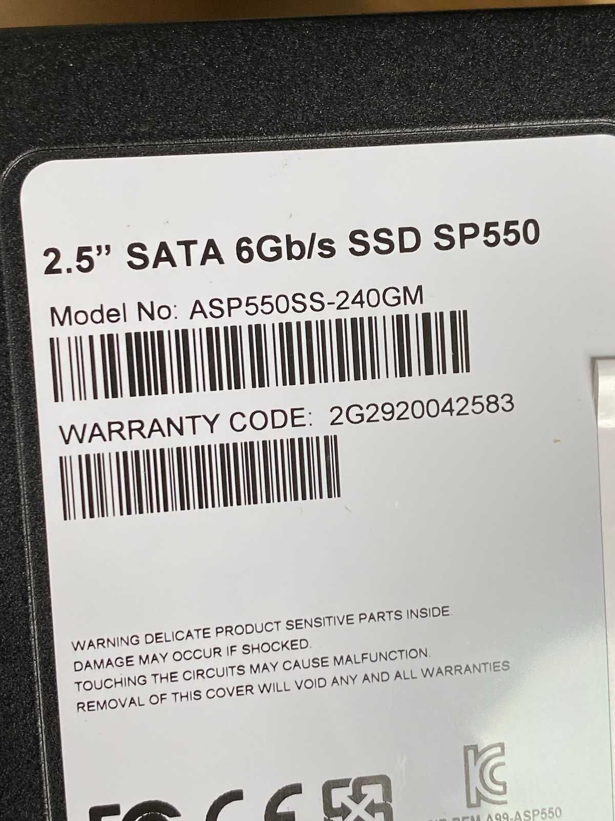 Dysk SSD Adata 240GB