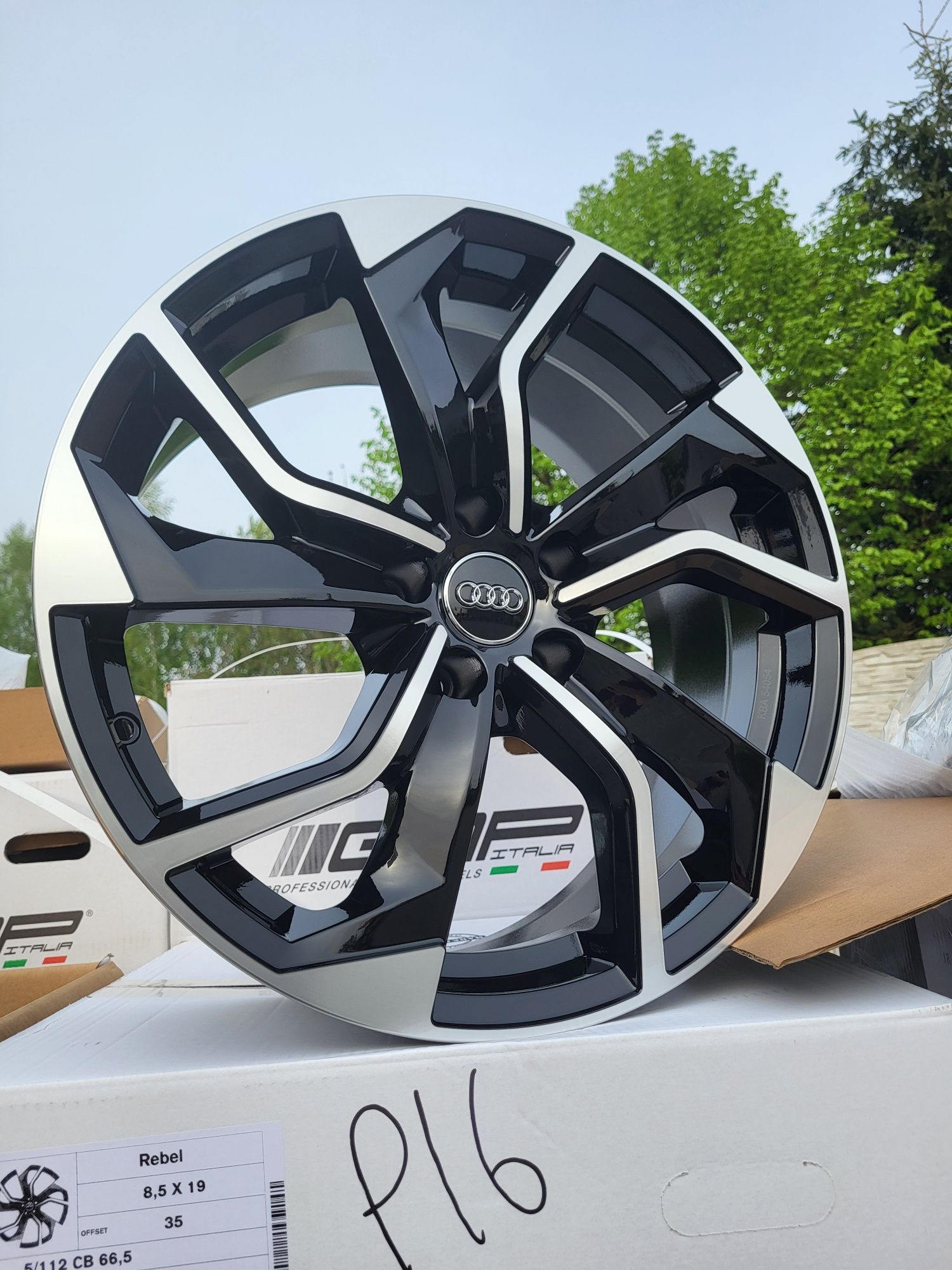 Alufelgi GMP 19" 5x112 ET35 Audi A6 C8 C7 A4 B9 B8 Q5 Q7 FV23% !