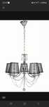 Lampa wisząca zyrandol glamour