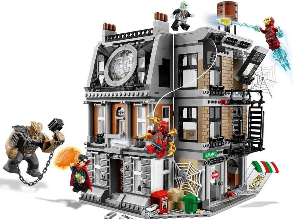 Конструкторы домики/замок 1в1 Lego Creator/Harry Potter/Super Heroes