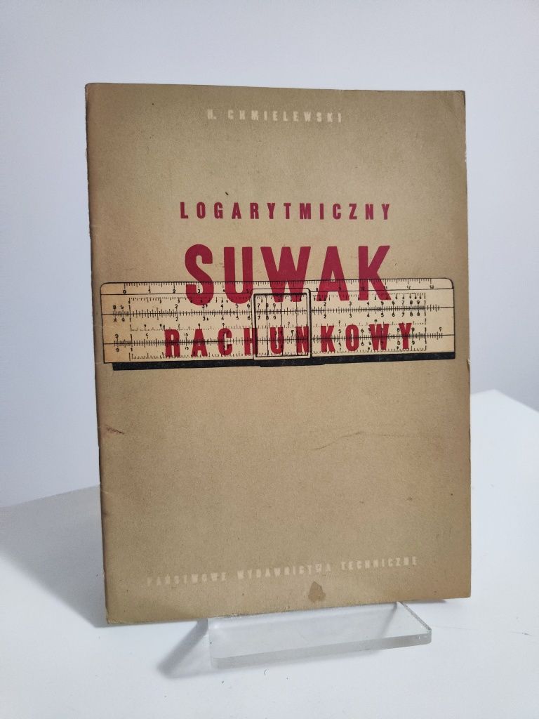 Logarytmiczny suwak rachunkowy Heliodor Chmielewski