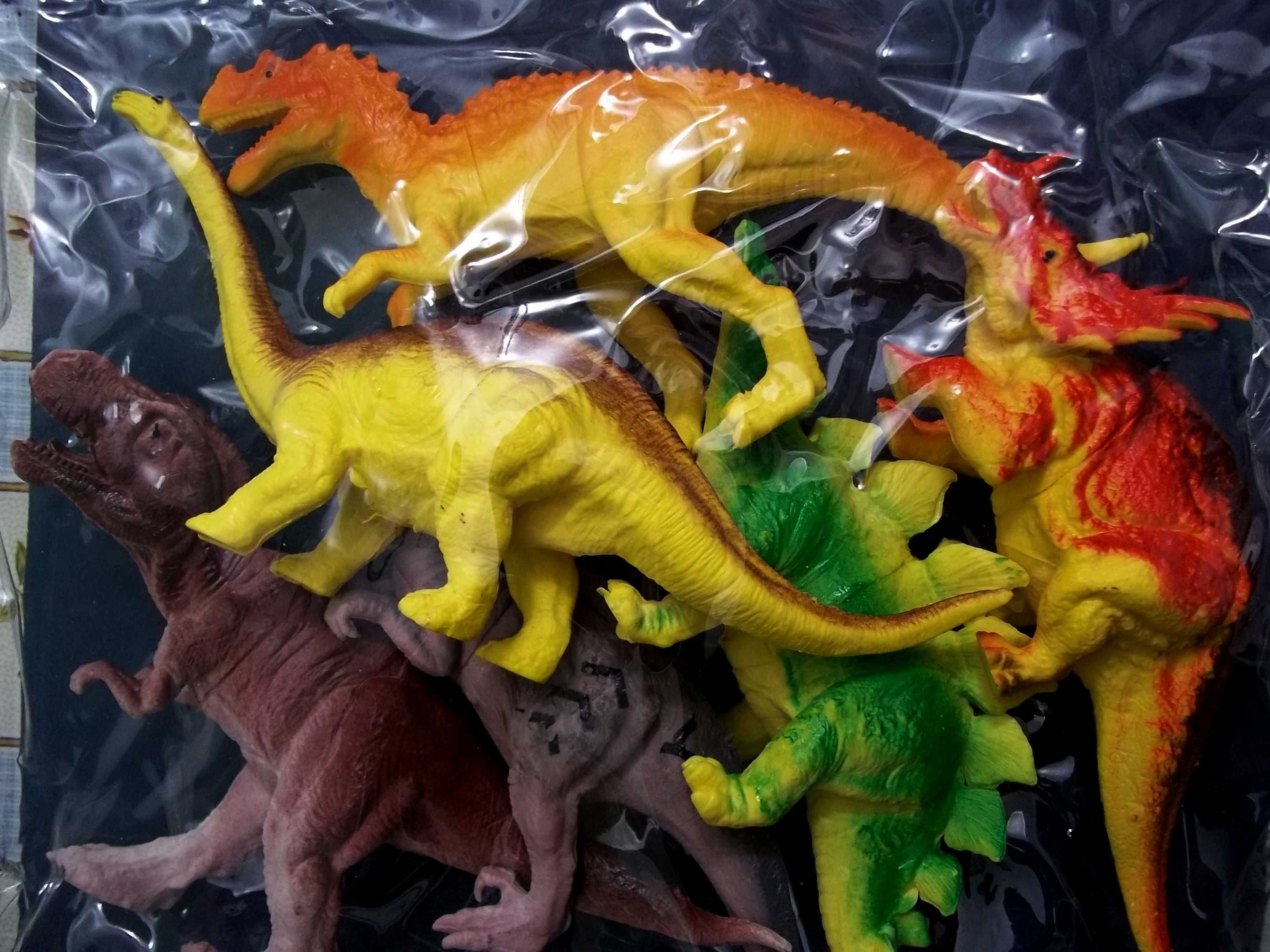 Большие, Динозавры , Набор 6 шт, Animal World ,Тираннозавр Рекс