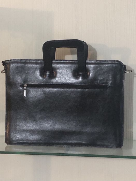 Шкіряний портфель б/у