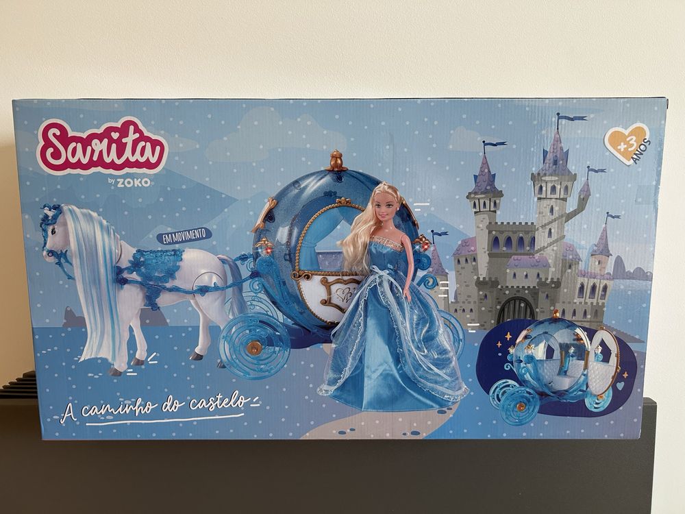 Sarita a caminho do Castelo