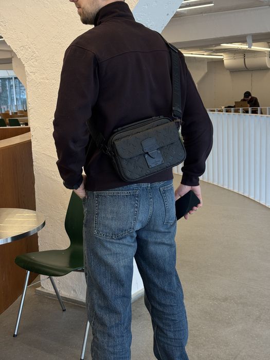 Мужская сумка Louis Vuitton чоловіча сумка месенджер барсетка клатч