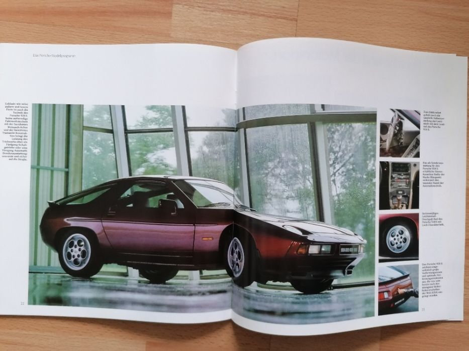 Prospekt Porsche 911-Targa,cabriolet,Turbo,924,944,928S -RAR-