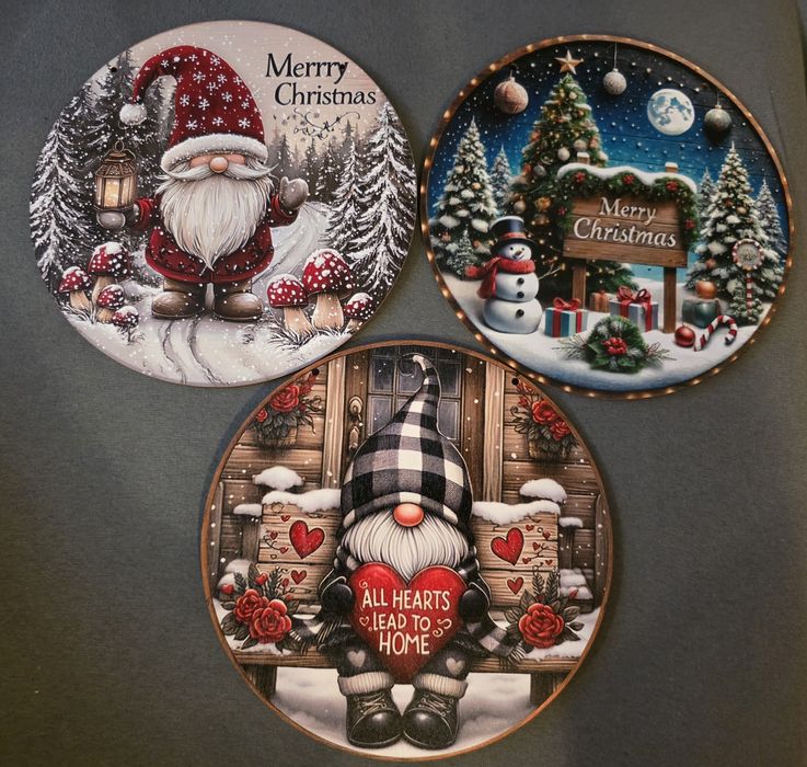 Zawieszki świąteczne.