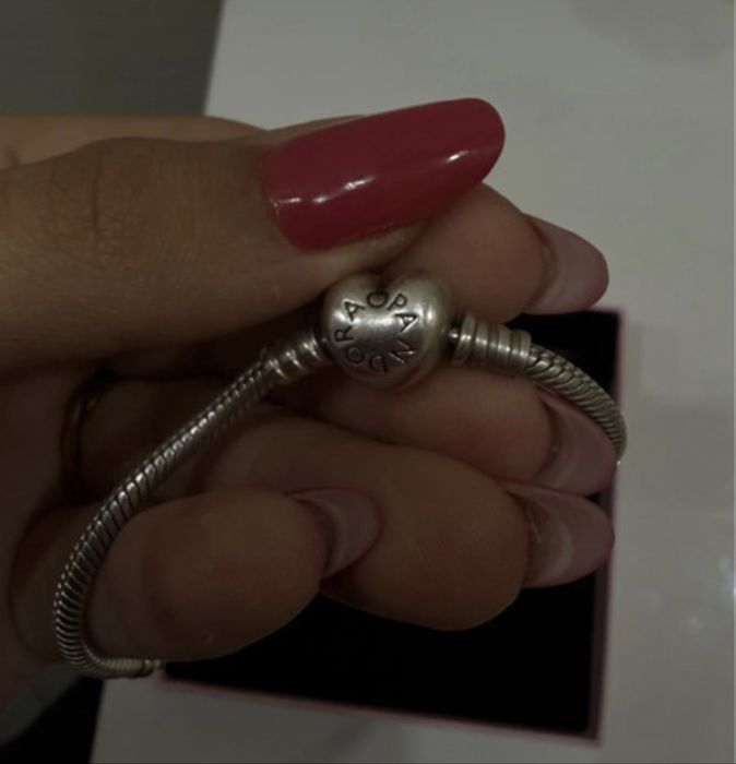 Pulseira Pandora Fecho coração