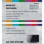 Naprawa montaż anten satelitarnych i DVB-T
