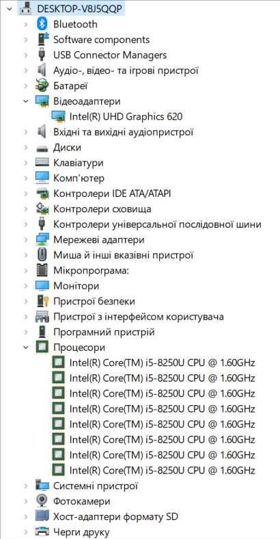 Ноутбук HP ProBook 650 G4 по деталях.