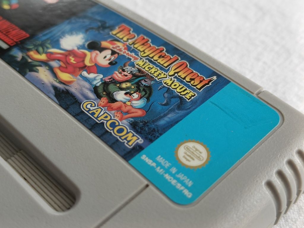 The Magical Quest, Mickey Mouse - SNES, PAL - Super Nintendo