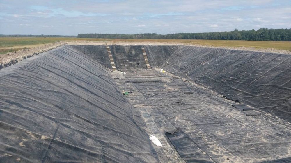 Пленка прудовая 0,5 мм и 1,0 мм синяя