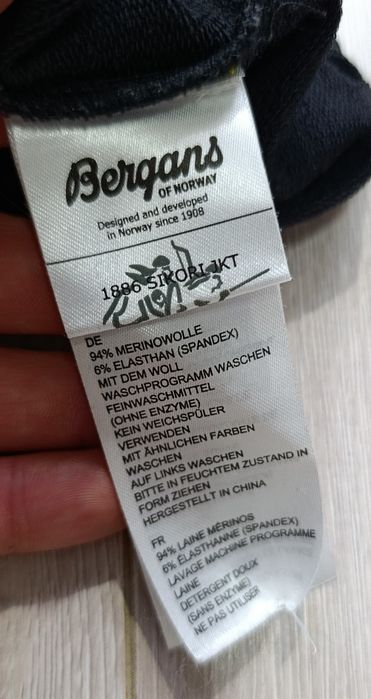 Damska cienka bluzka termiczna Bergans Sikori roz.S