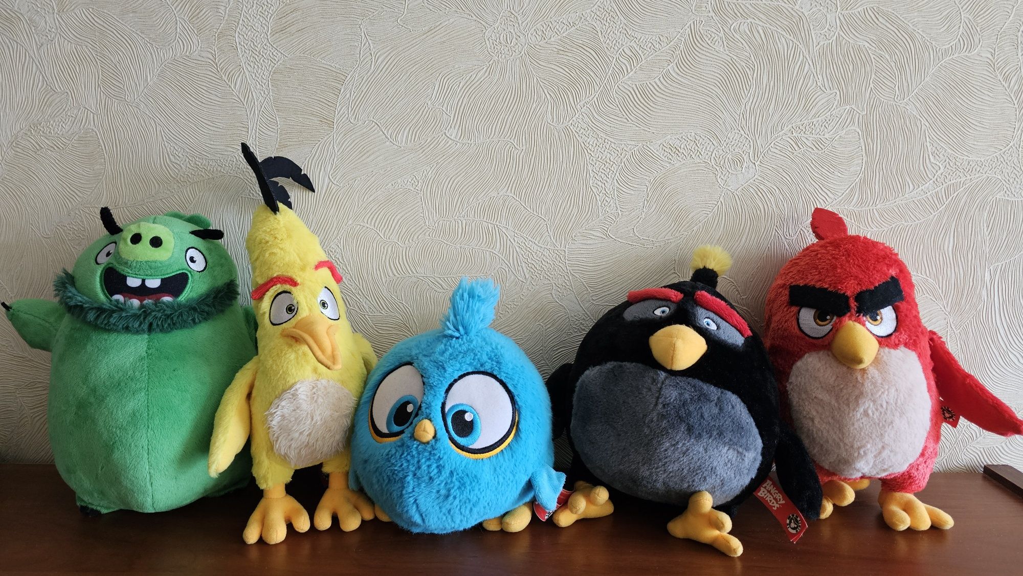 Мягкие грушки Angry Birds