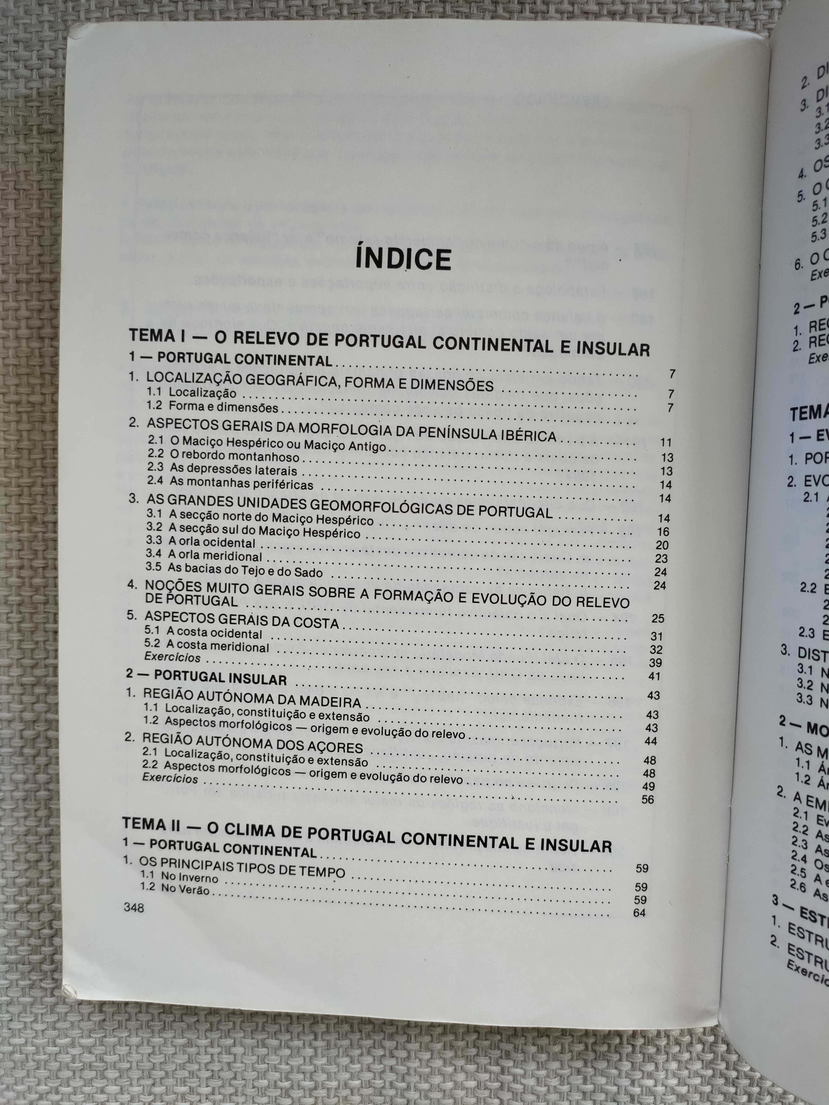 Manual de Geografia - 8.º Ano (Livro antigo e muito interessante)