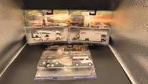 Hot Wheels Team Transport Set 3 szt. Audi, Toyota, DMC