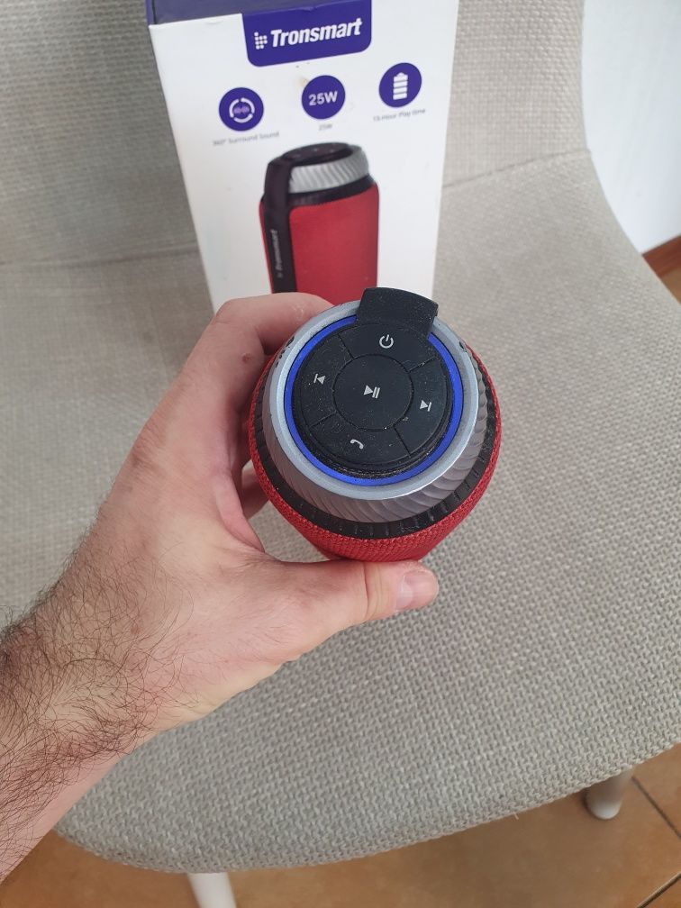 Портативна колонка Tronsmart Element T6 акустика динамік сабвуфер
Под
