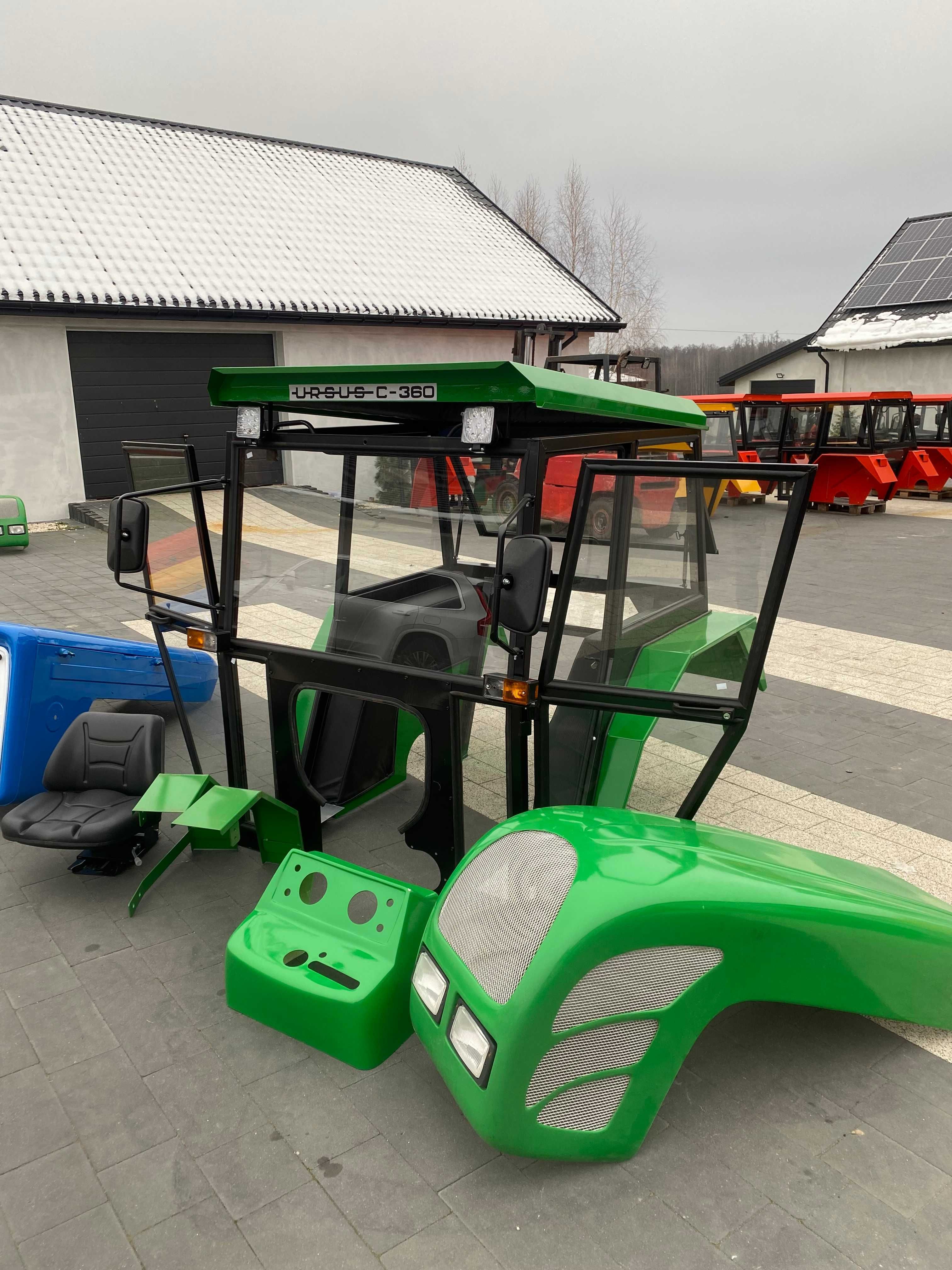 Kabina sadownicza c 360 c 330 mf 255 mf 235 Transport cały kraj