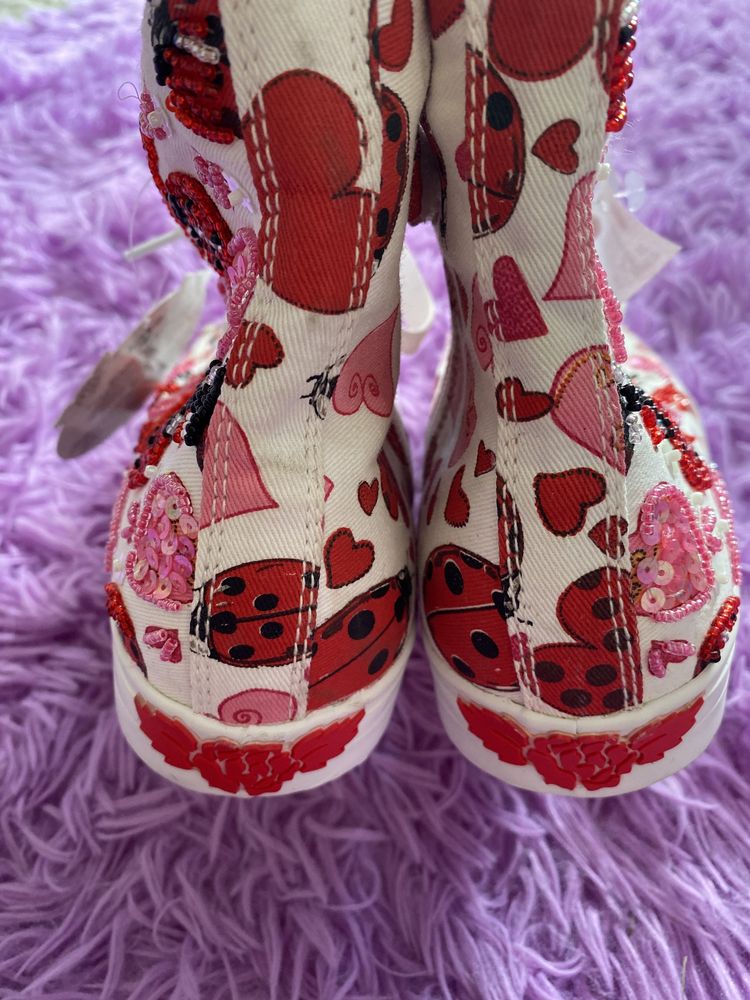 Buty trampki Lelli Kelly 38 koraliki serca biedronki