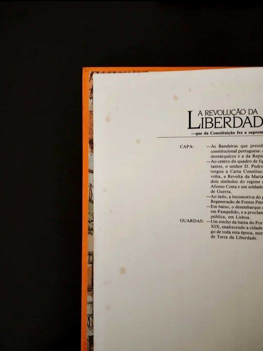 Livro "A Revolução da Liberdade" 1989 - 1° Edição