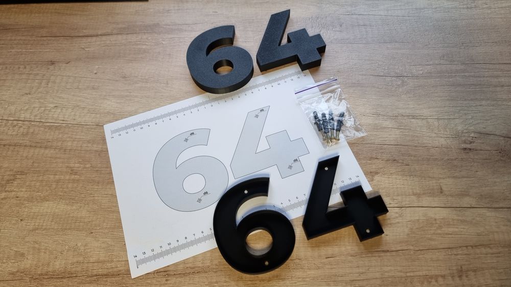 Об’ємні адресні таблички