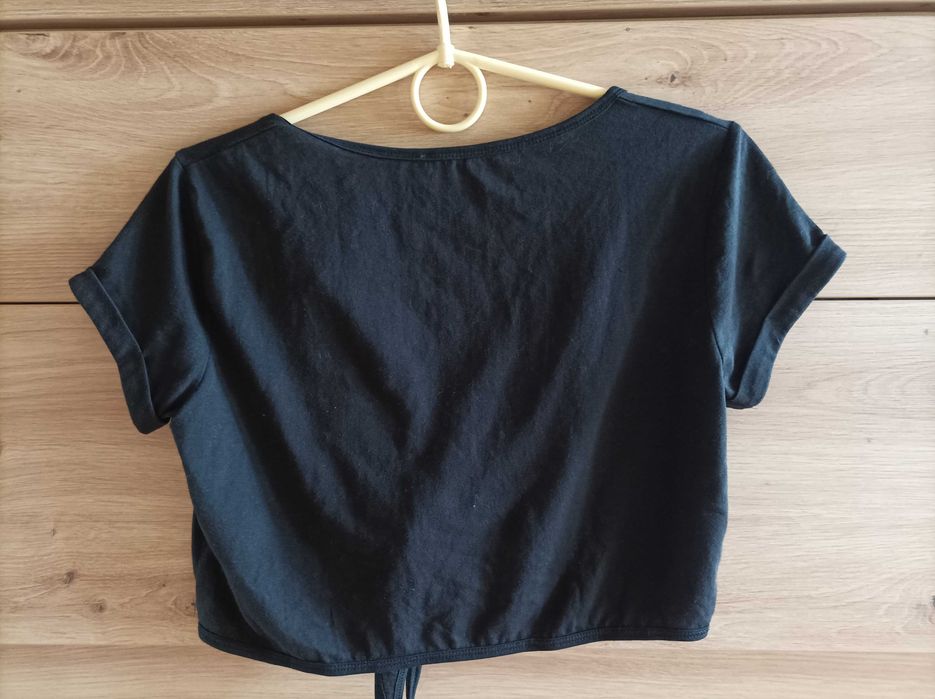 Bolerka czarne wiązane Nowe rozm L