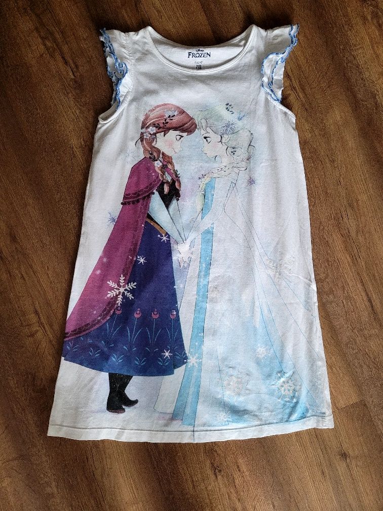 Koszula nocna Frozen 128 dla dziewczynki