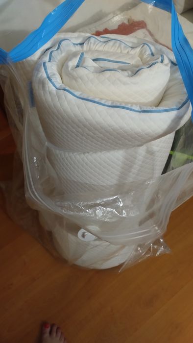 Topper / SobreColchão viscoelástico 80x200x5