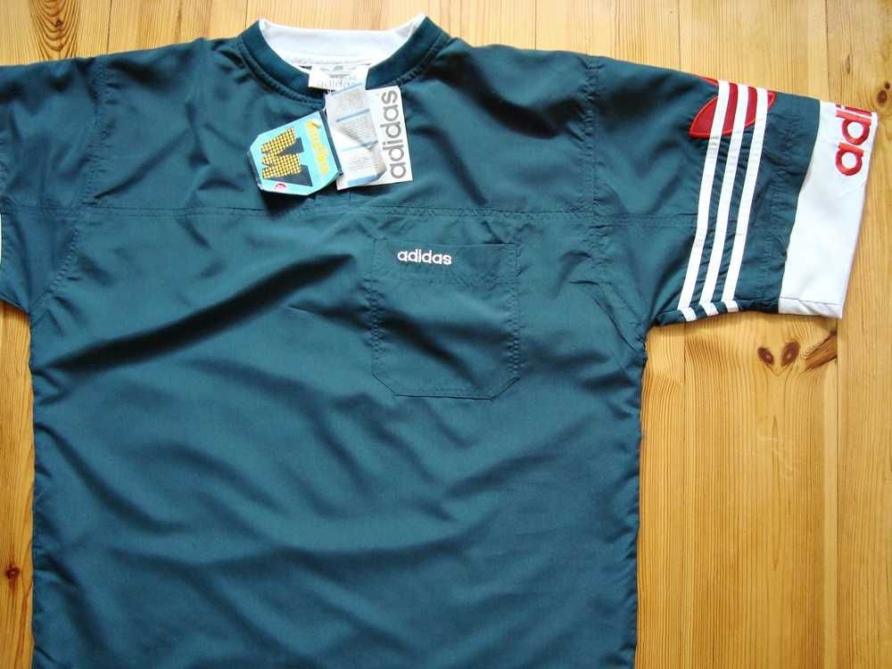 Ciemno zielona koszulka sportowa ADIDAS roz. L/XL