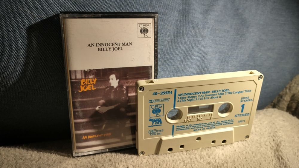 Billy Joel - An Innocent Man CBS 1983 kaseta