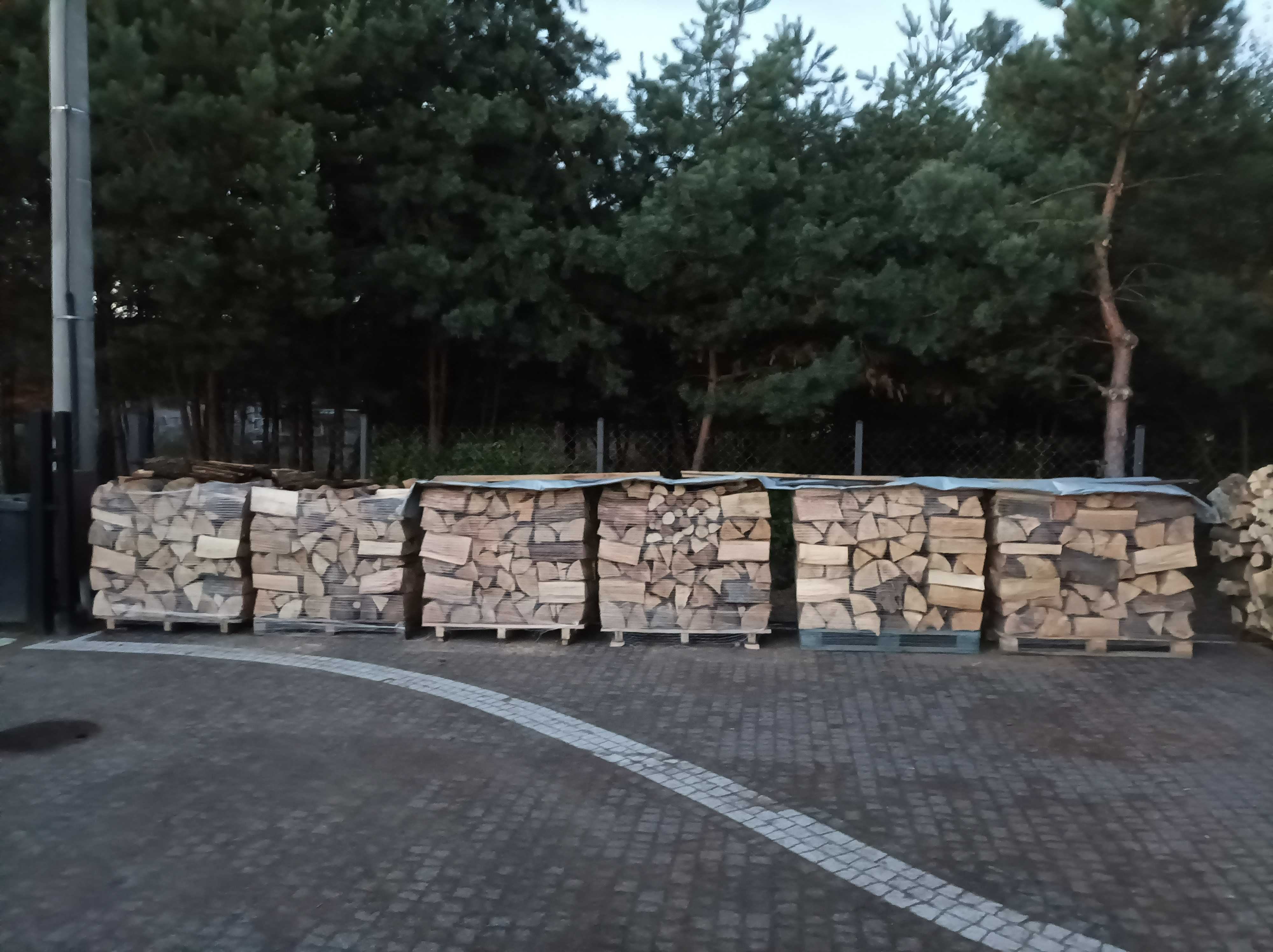Drewno kominkowe sezonowane GRAB, BUK, DĄB, BRZOZA, OLCHA