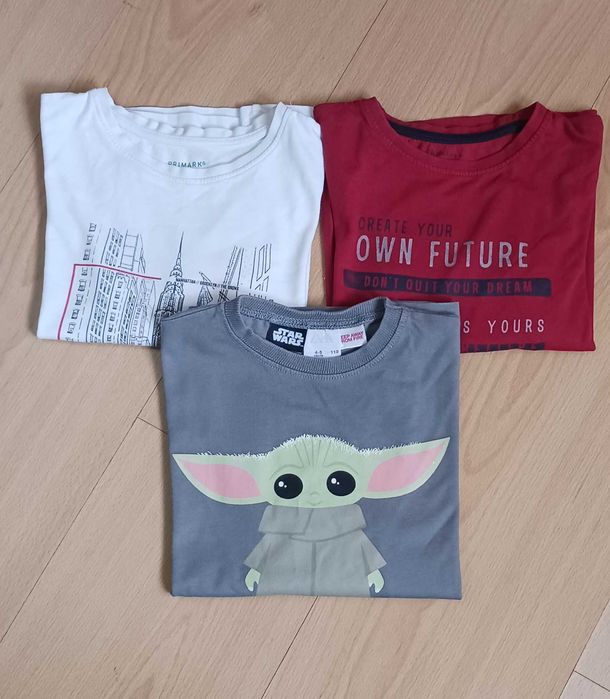 Conjunto de 3 sweatshirts para criança - 5 anos