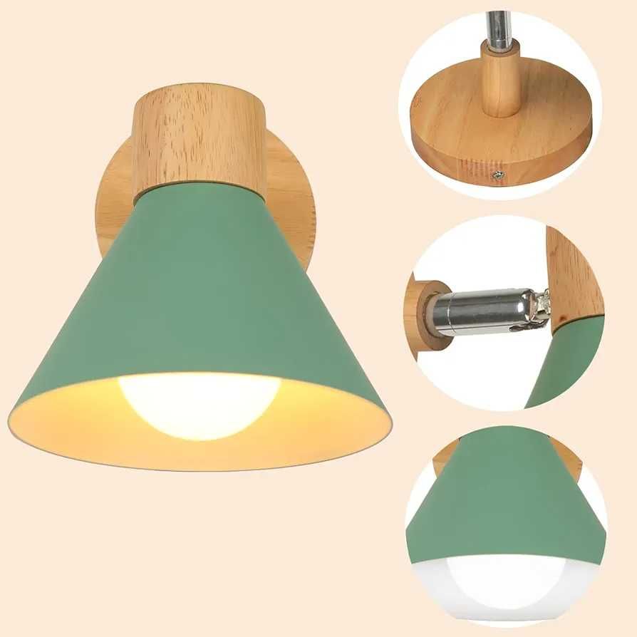 LIGKIN 2 sztuki lamp nowoczesna przemysłowa lampa ścienna