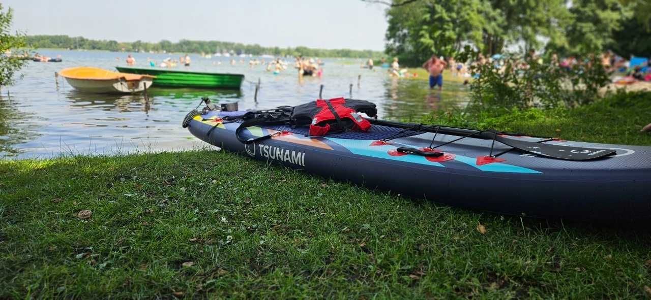 Deska SUP 320 cm pompowana + wiosło, pompka, akcesoria